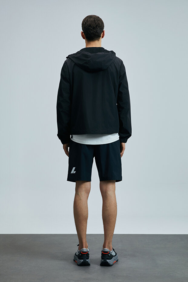 Second Erkek Şort Eşofman Siyah - 6