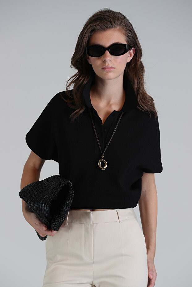 Como Kadın Kazak Siyah - 3