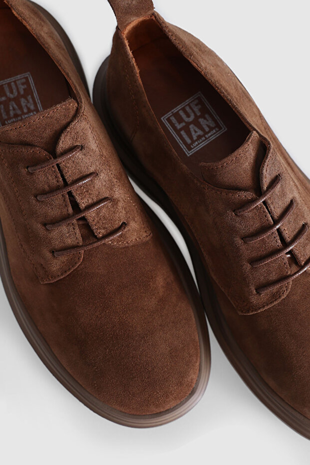 Bruce Erkek Deri Ayakkabı Deve Tüyü - 3