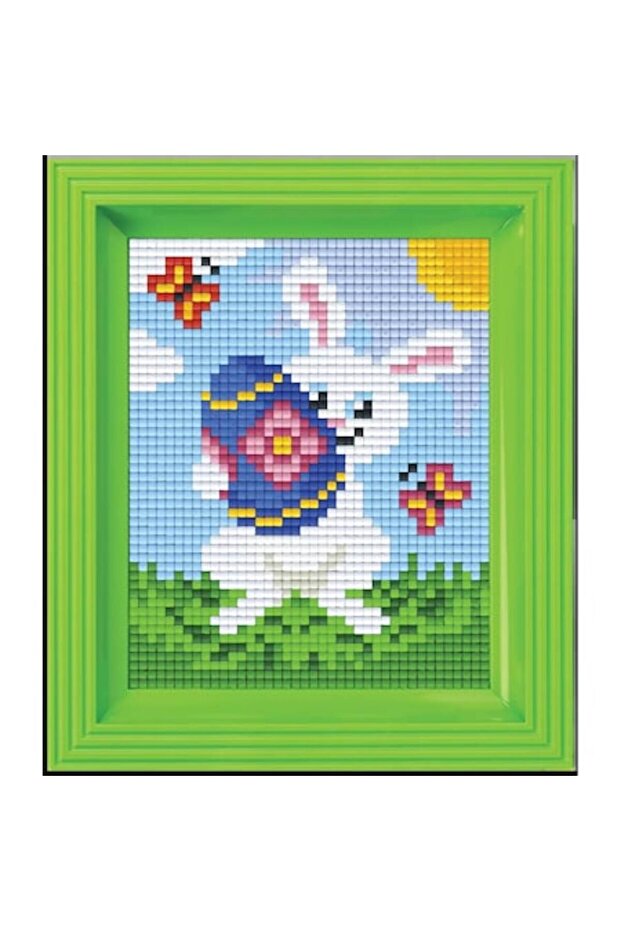 Pixel Hobby Creative Set, Easter Bunny, 40 x 50 pixels, Multicolor - 1