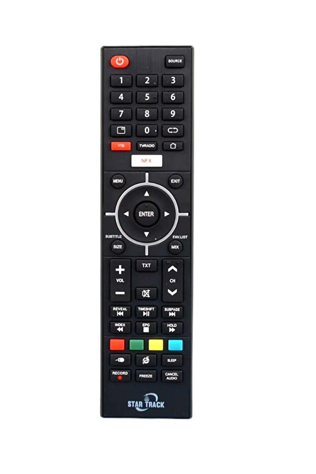 Remote Control for Startrack Smart TV (Infrared) with Netflix & YouTube Buttons - 1