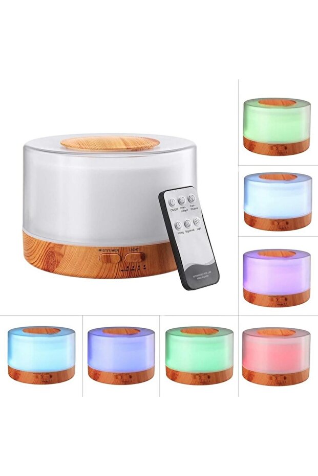 Aromatherapy Humidifier with Essential Oil Diffuser, Light, 500 ml - 2