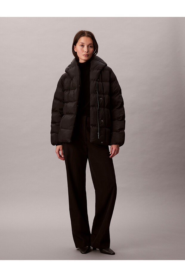 Shine Wrap Puffer Jacket - 3