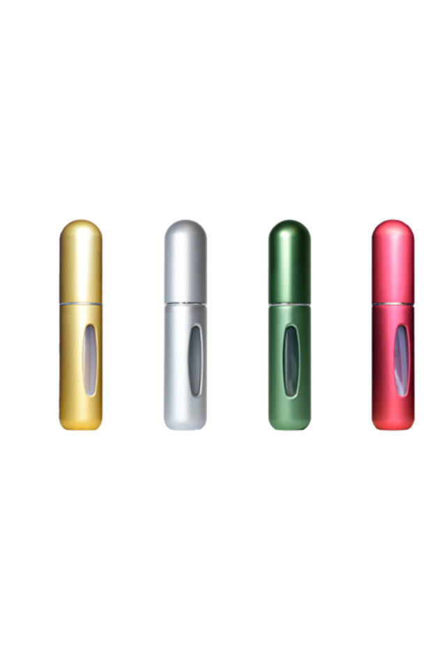 Set of 4 Refillable Perfume Bottles, 5 ml (travel-size) - 1