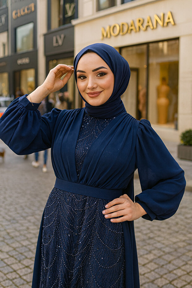 Yonca Tesettür Abiye - 1