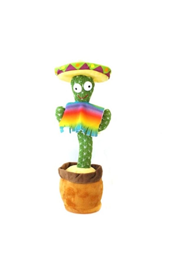 Interactive talking and dancing cactus toy, 32 cm - 1