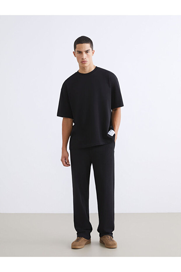 Sparkling Choices from Shining Store |   Standard Fit Men's Textured Trousers - 2