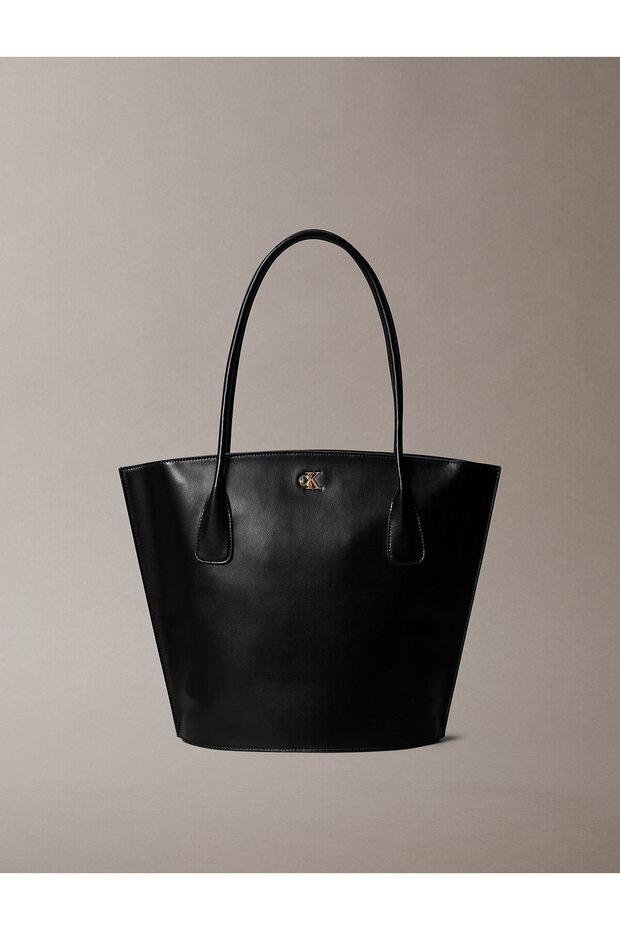 Monogram Logo Hardware Tote Bag - 1