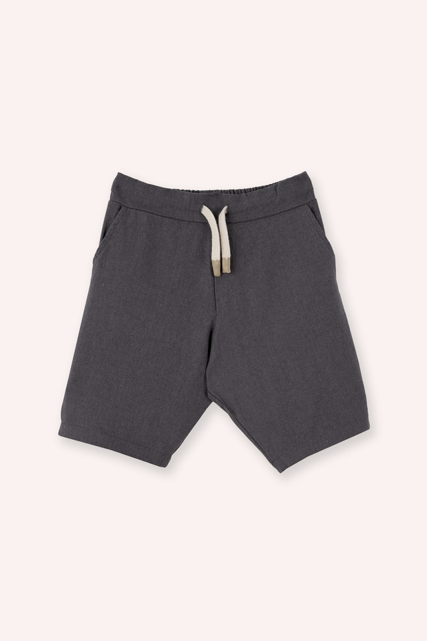 Erkek Çocuk Antrasit Şort - 1