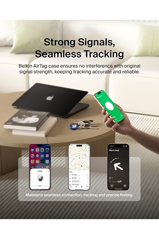 حافظة AirTag مع حزام - 6