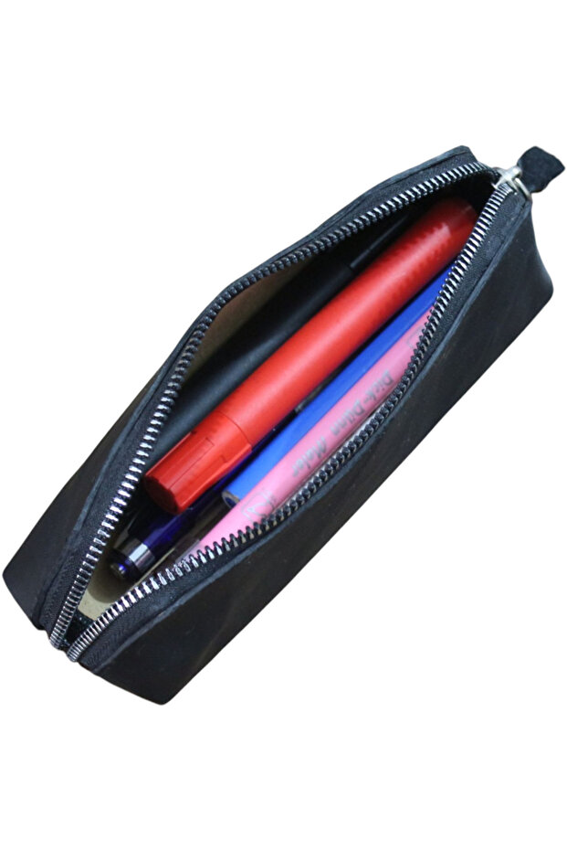 Genuine Leather Pen Holder