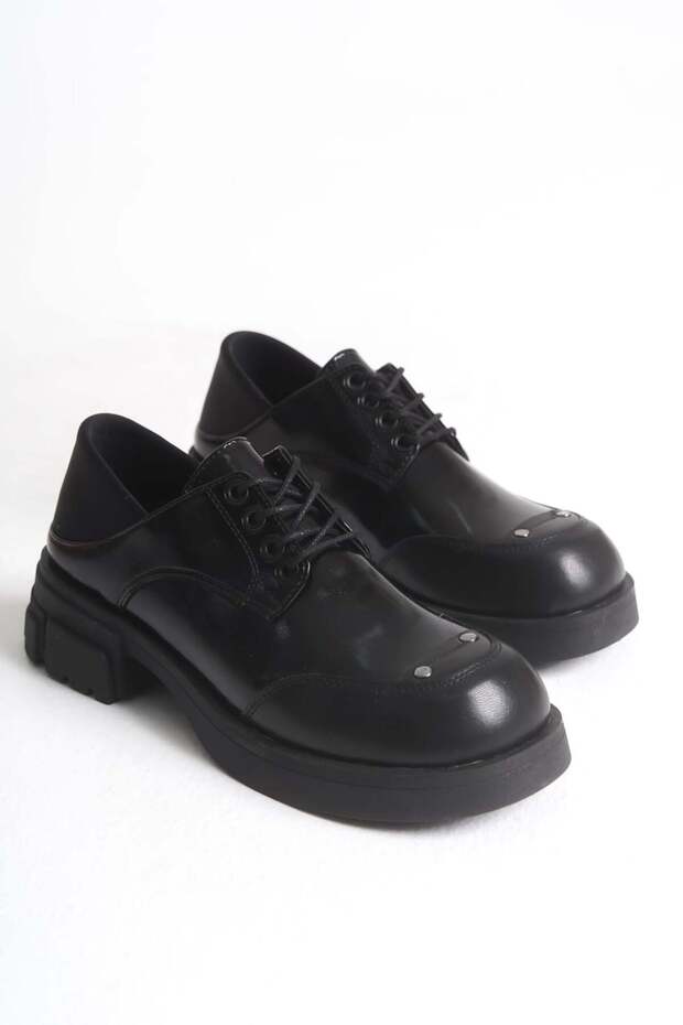 Chall Women's Lace-Up Loafer Shoes