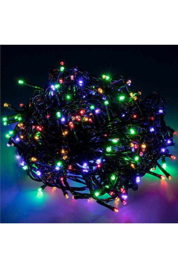 Christmas tree lighting system, 17.5 meters, 300 LEDs, 8 functions, multicolor - 1
