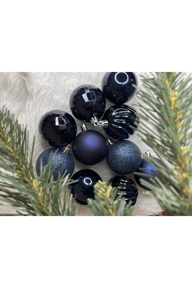 Коледна украса - Синьо - 16