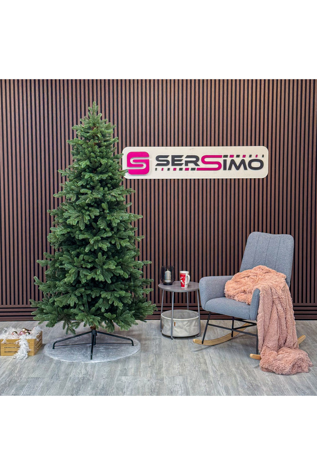 Artificial tree Sersimo, Sofie Elite, green, fully 3D, 230 cm - 2