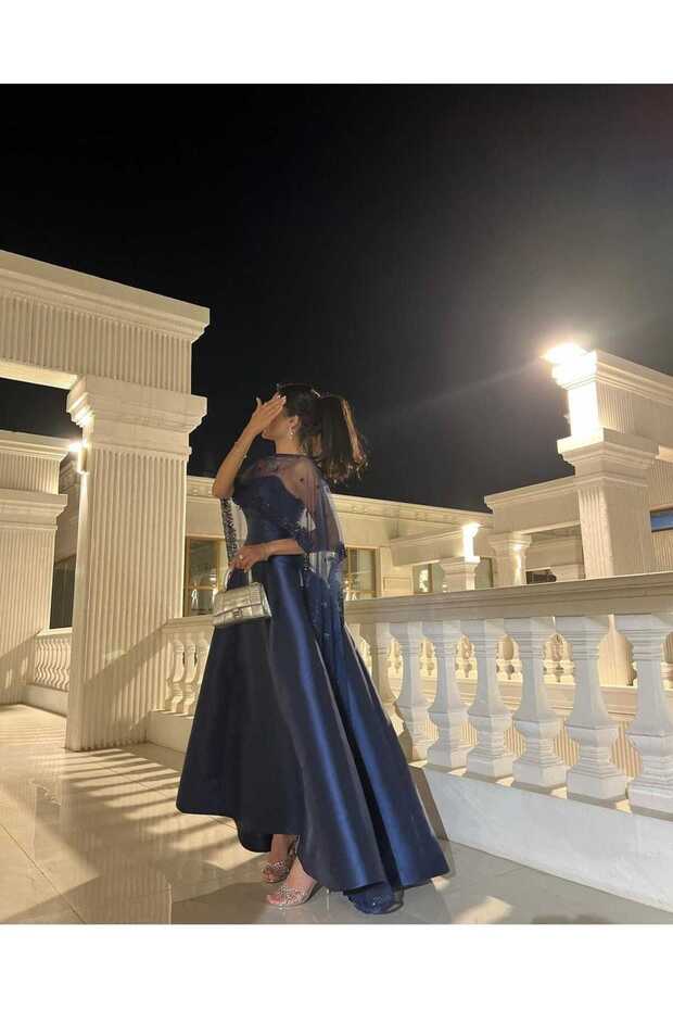 فستان ناعم راقي قطعتين - 2