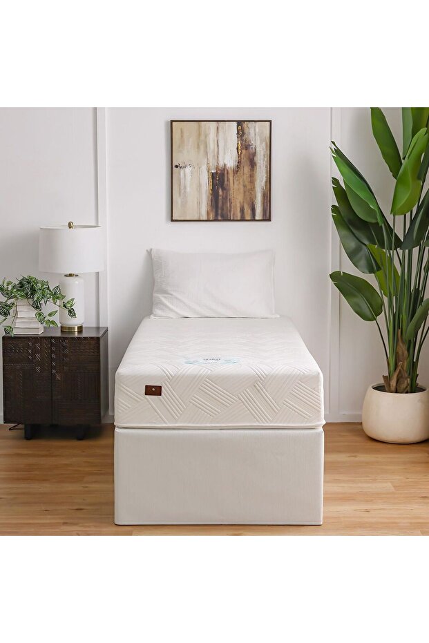 Tencel High Resilience foam Gel Infused Memory Foam Mattress with zip 190x90x25|Single Mattress|Soft - 7