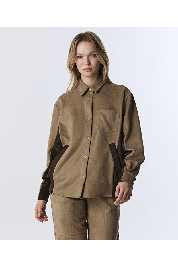 KUMAŞ MIX GÖMLEK - 1