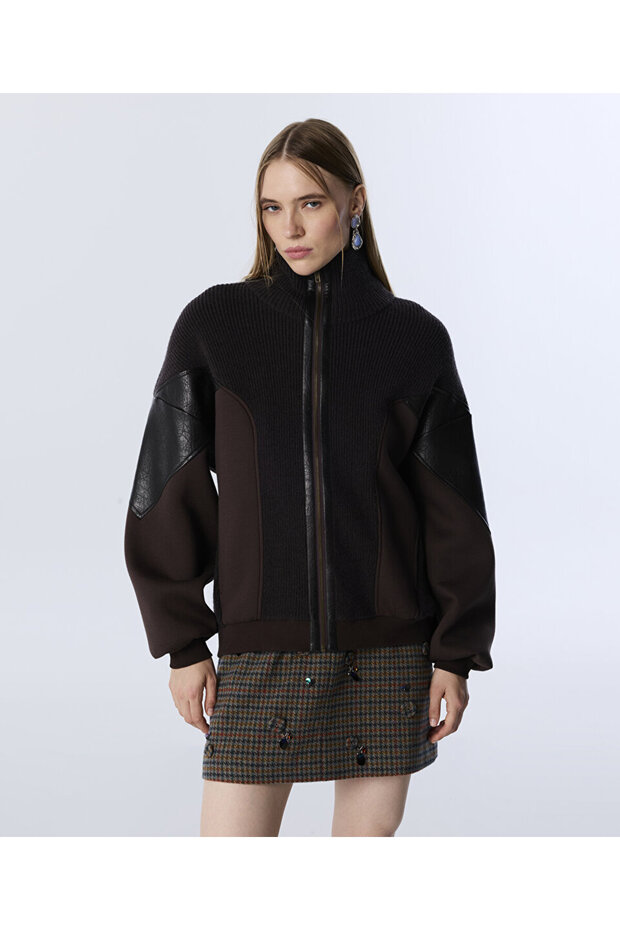 KUMAŞ MIX SWEATSHIRT - 2