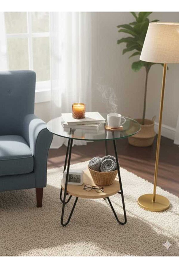 Modern design tea and coffee side table - 3