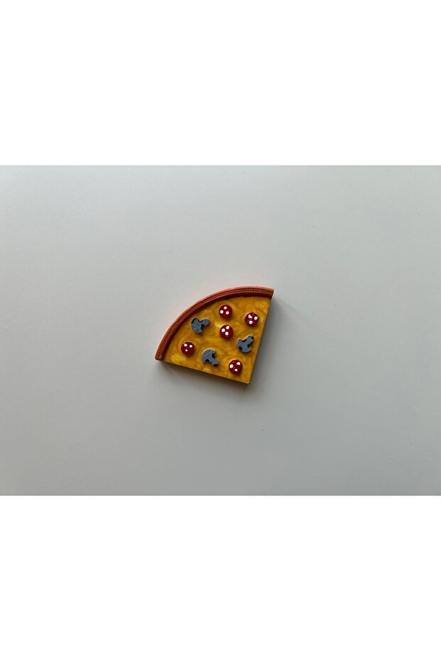 4 Dilim Pizza Magnet - 5