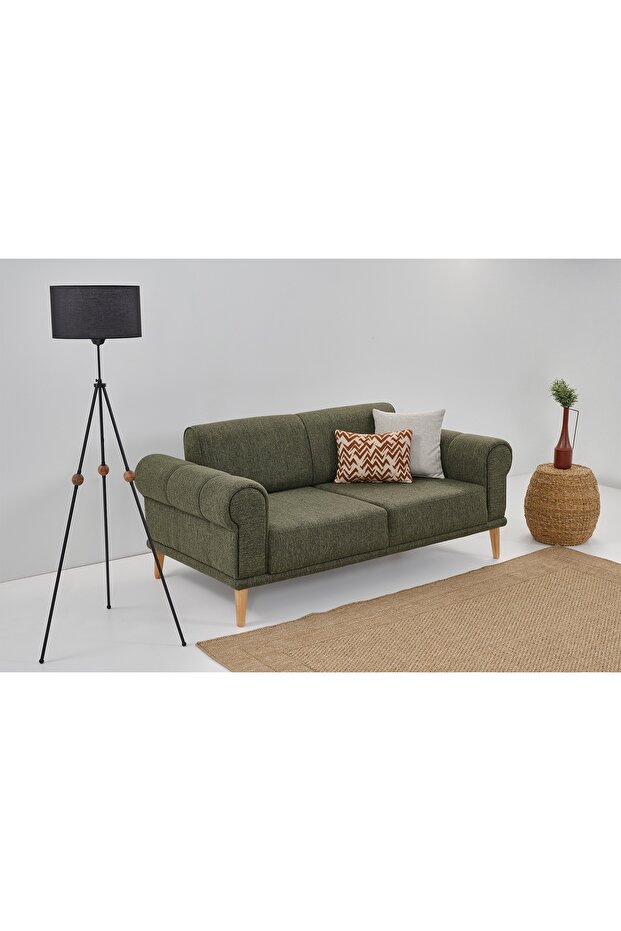 STEP İKİLİ KOLTUK, YEŞİL - 3