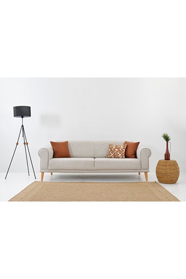 STEP ÜÇLÜ KOLTUK, KREM - 1