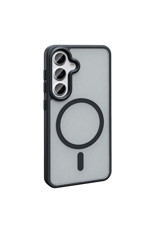 Samsung Galaxy A56 / A36 için Magsafe ile uyumlu Kılıf Mat Yüzey Sio Kapak - 2