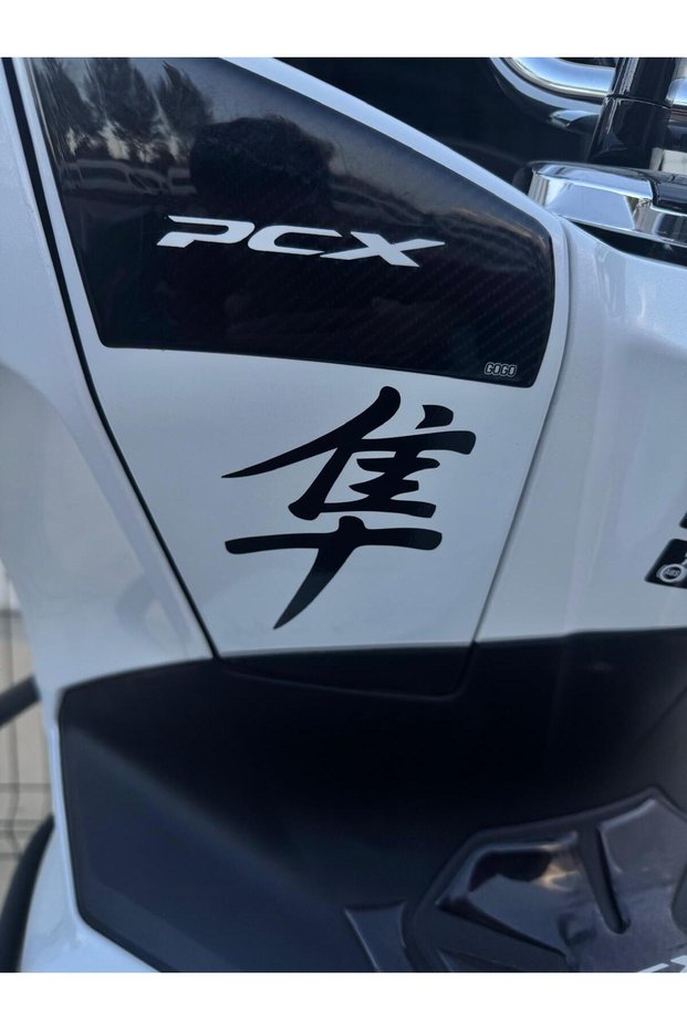 Hayabusa Black Japanese Lettering 10cm for Motorbike-Helmet-Car