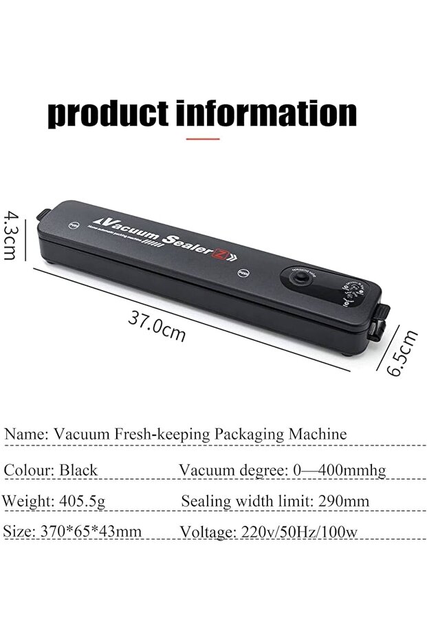 VACUUM SEALER MACHINE - 4