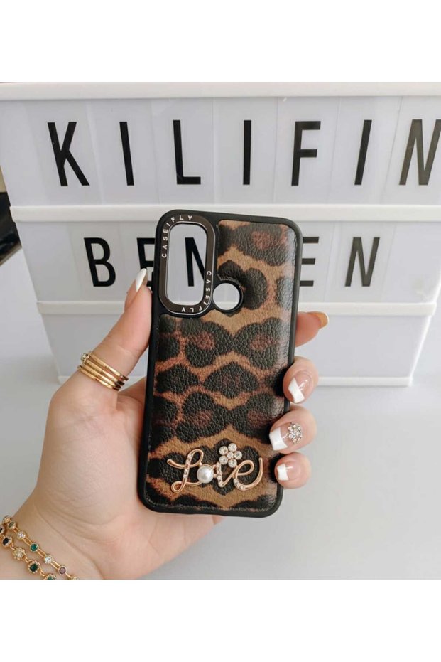 Xiaomi Redmi Note 8 Leopard Love Ornate Case Model