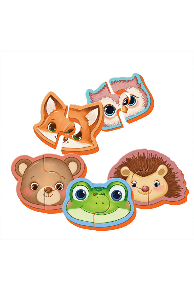 Puffy Puzzle Forest Animals - 3