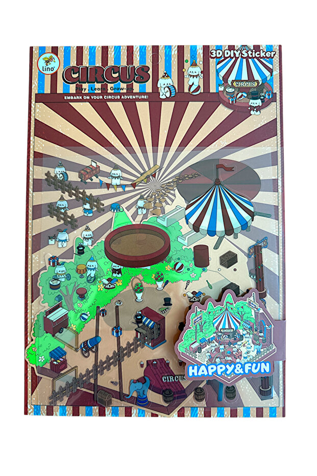 3D Sticker Set Circus - 1