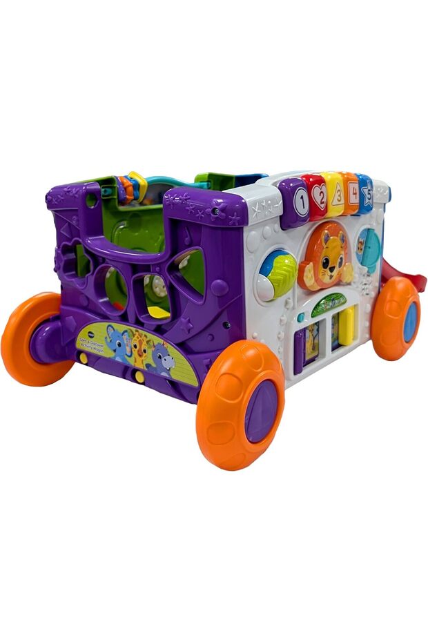 VTech Sort & Discover Activity Wagon - Multicolour - 3