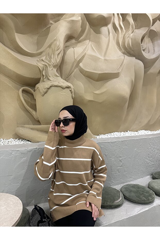 سترة تريكو مخططة - 6