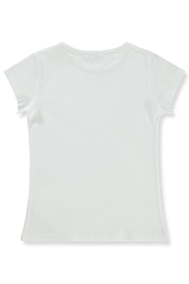 Basic 6-9 Yaş Tişört - Ekru7-8 Yaş - 2