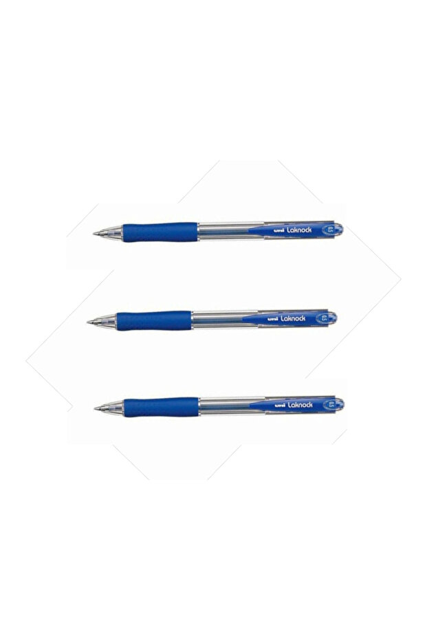 قلم ميكانيكي أزرق من نوع UNIBALL LAKNOCK MICRO (0.5) (3 قطع)