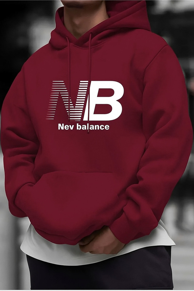 Men's Printed Sweatshirt 3 Thread Quality Fabric Oversize Cut