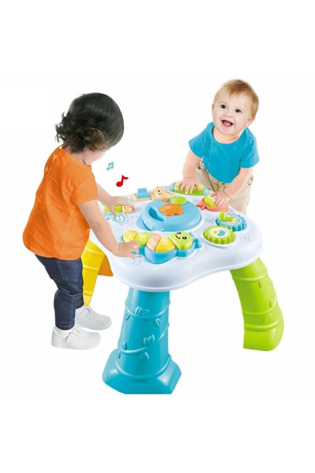 Interactive table with sounds and lights Learning Table Green - 2