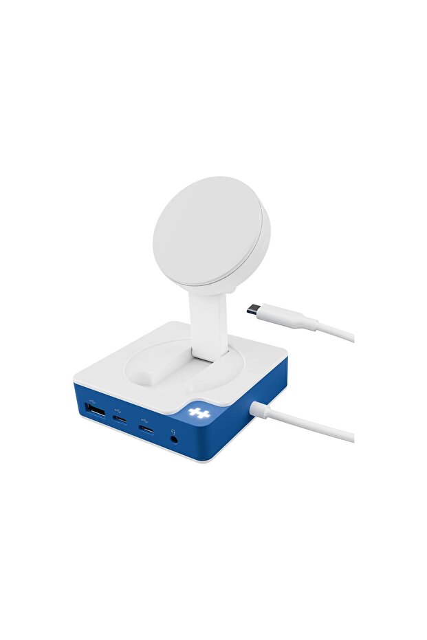 Hyper HyperDrive Flex MagCharge USB-C Hub, Blue | Hyper - 1