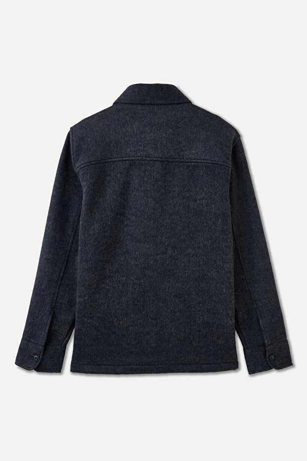 DÜĞMELİ GÖMLEK CEKET - 5