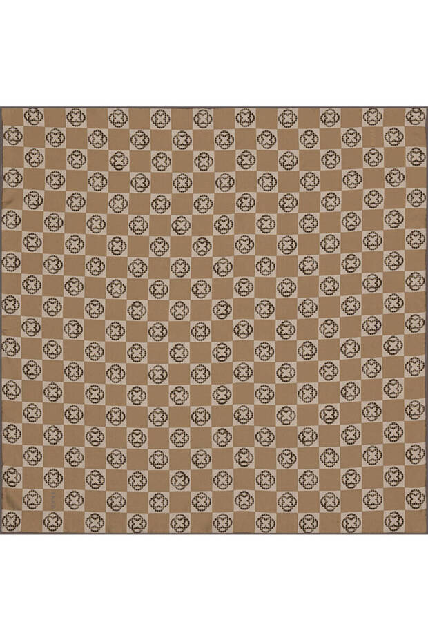 Bosphorus Çift Taraflı İpek Twill Eşarp 8914712 - 2