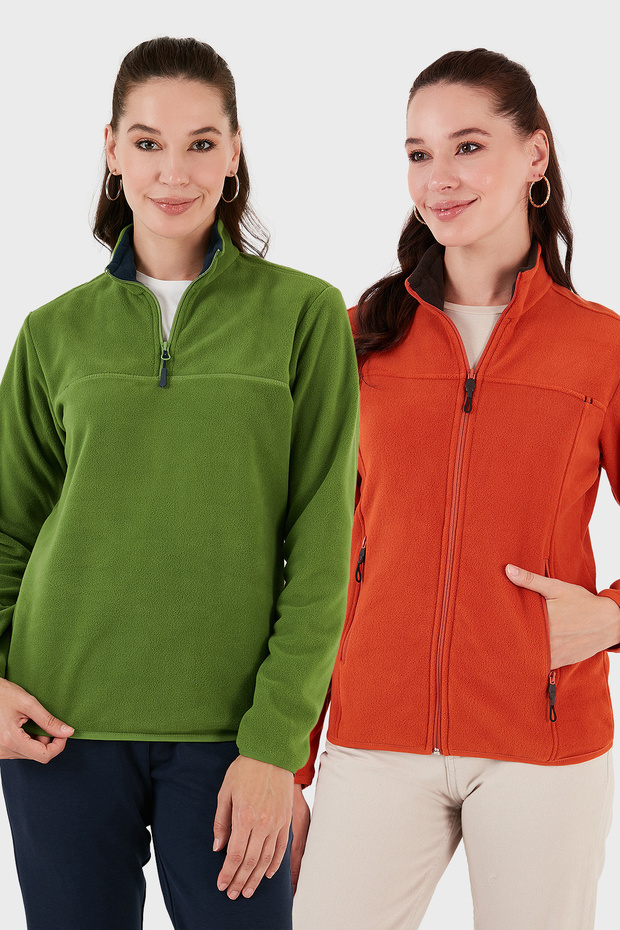 Slim Fit Soft Textured Anti-Pilling Non-Pilling 2-Pack Fleece Polar 590700200S2