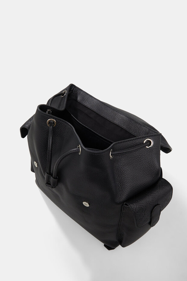 SİYAH DERI ÇANTA - 7