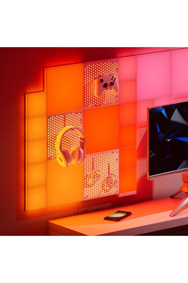 Nanoleaf Blocks Pegboard Add-On Kit (1 Panel) - 3