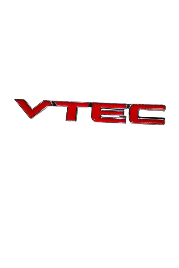 ملصق معدني أسود من VTEC