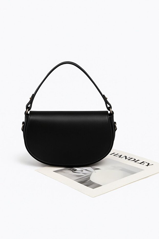 Classic Half Moon Hand and Shoulder Bag