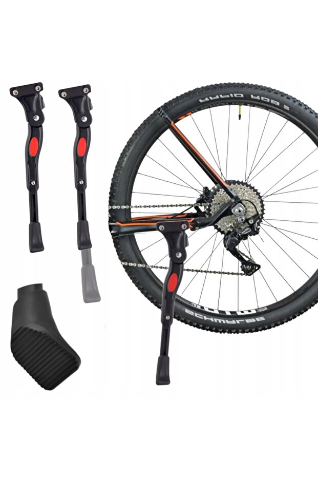 SOLID BICYCLE SUPPORT FOOT KICKSTAND 24-29 - 11