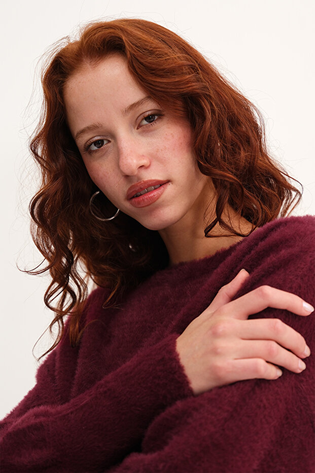 Yumuşak Dokulu Basic Kazak K3490 - 4