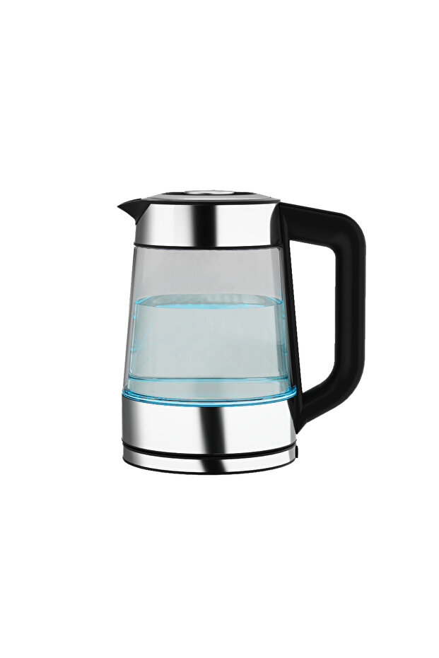Electric kettle with temperature control and LED backlight, 1.7 liters - 11